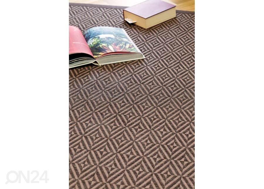 Narma smartWeave® BASIC TWIN matto Pyhä brown 160x230 cm kuvasuurennos