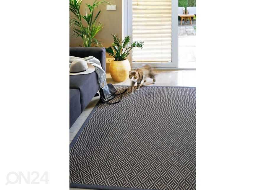 Narma smartWeave® BASIC TWIN matto Pyhä carbon 100x160 cm kuvasuurennos