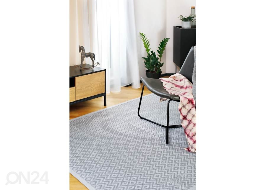 Narma smartWeave® matto Are hopea 200x300 cm kuvasuurennos