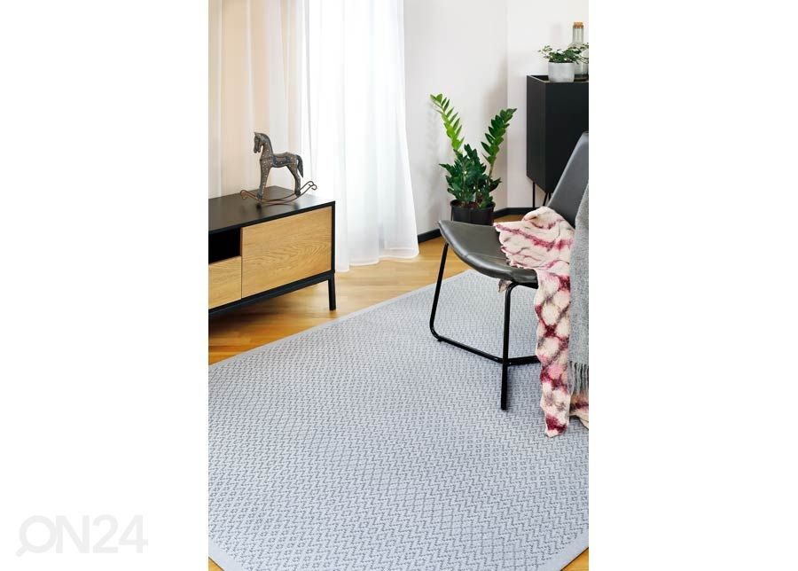 Narma smartWeave® matto Are hopea 200x300 cm kuvasuurennos