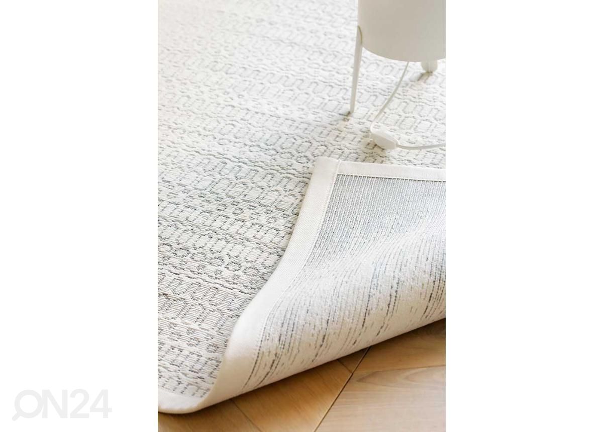 NARMA smartWeave® matto Hanila white 140x200 cm kuvasuurennos