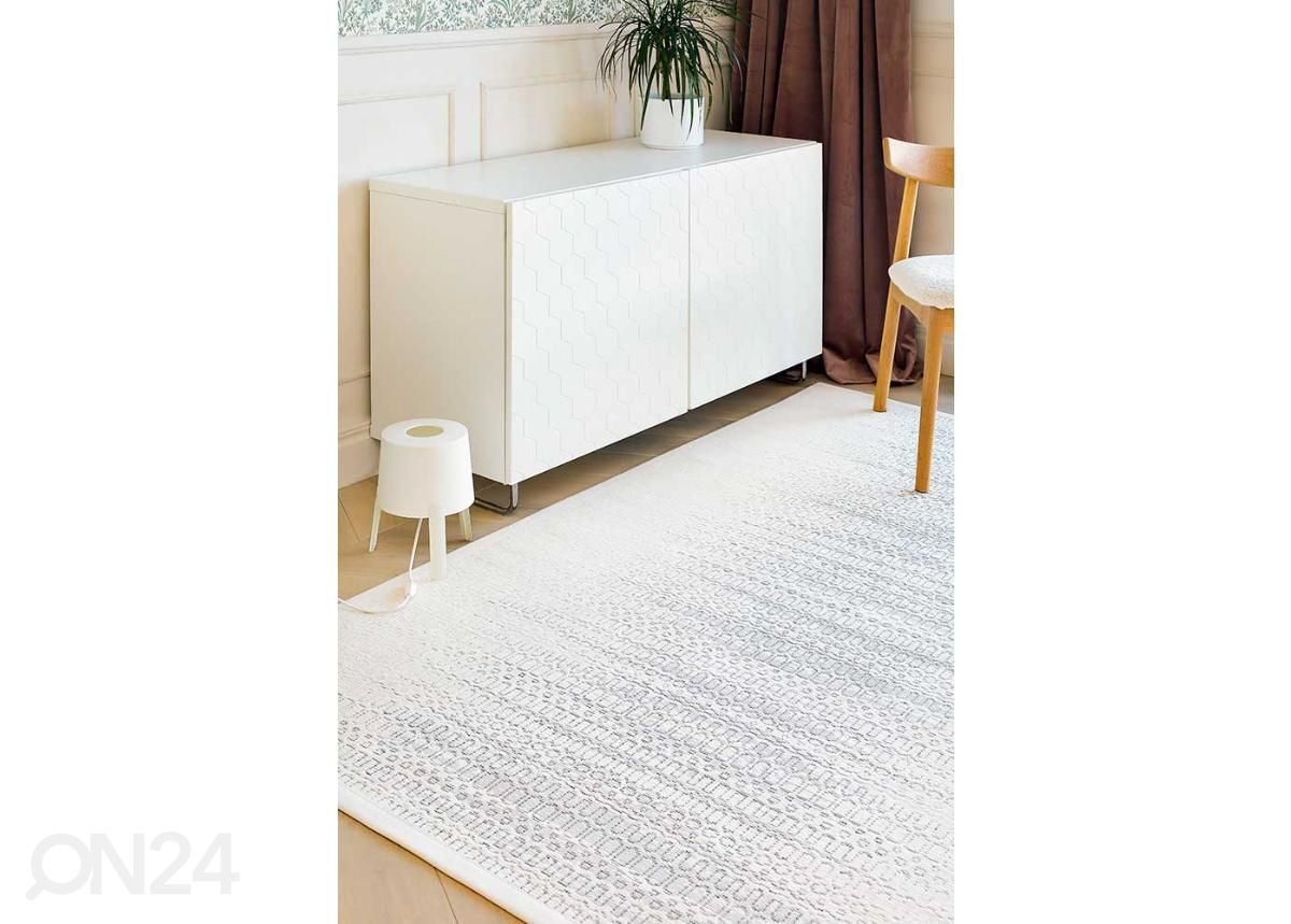 NARMA smartWeave® matto Hanila white 140x200 cm kuvasuurennos