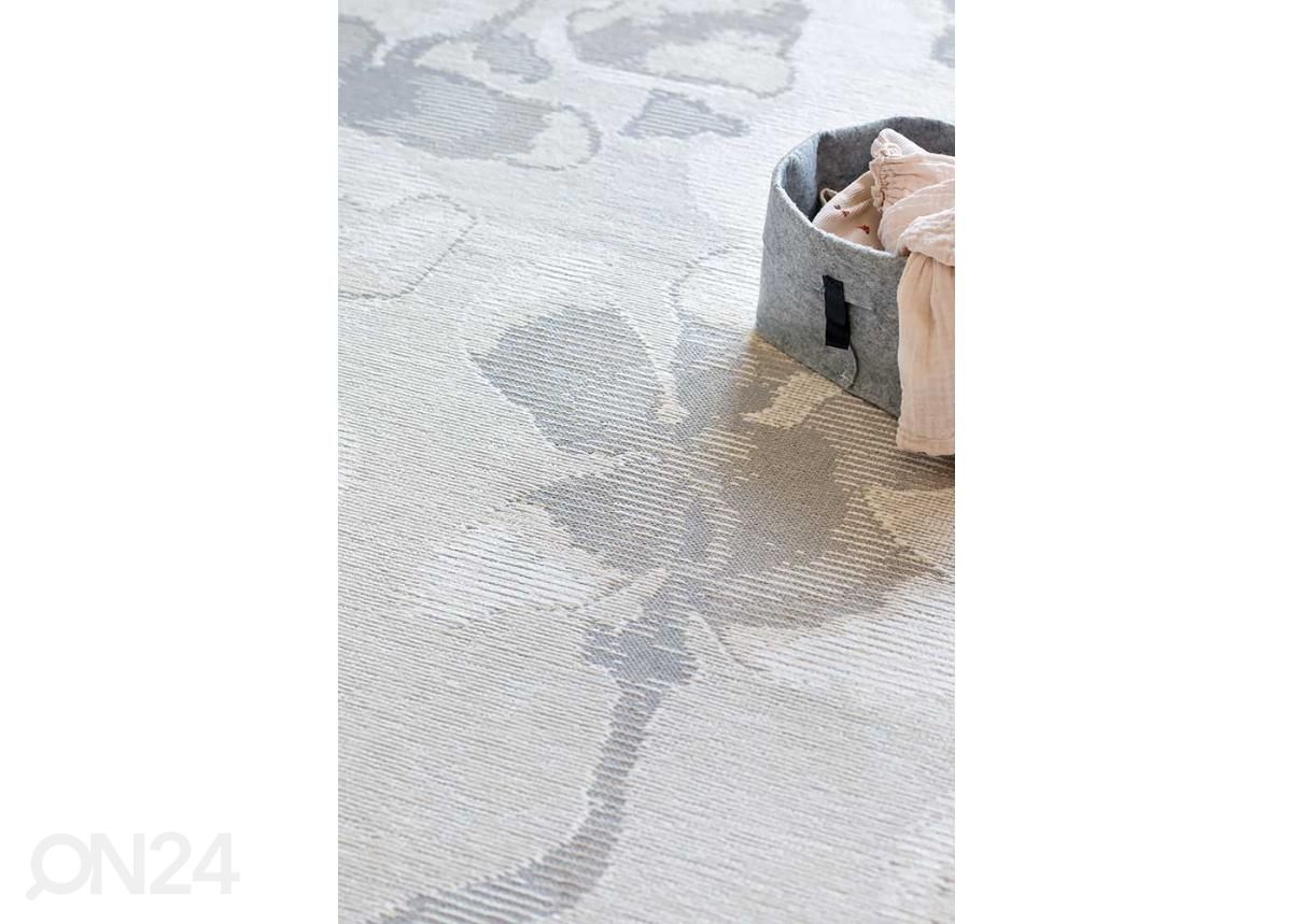 NARMA smartWeave® matto Hurmi white 140x200 cm kuvasuurennos