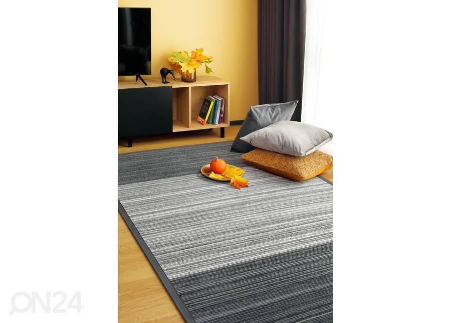 Narma smartWeave® matto Kastna harmaa 100x160 cm kuvasuurennos