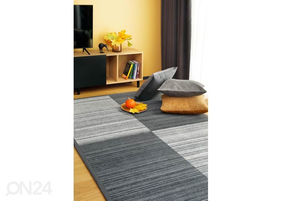 Narma smartWeave® matto Kastna harmaa 100x160 cm kuvasuurennos