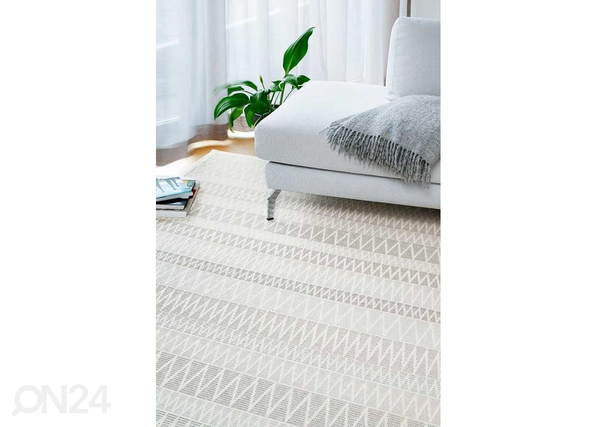 NARMA smartWeave® matto Kiska white 140x200 cm kuvasuurennos