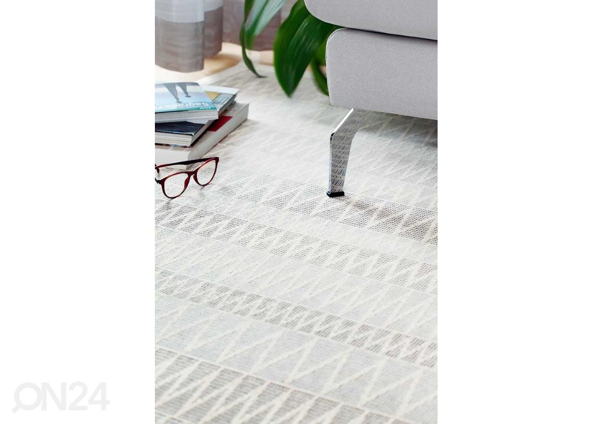 NARMA smartWeave® matto Kiska white 140x200 cm kuvasuurennos