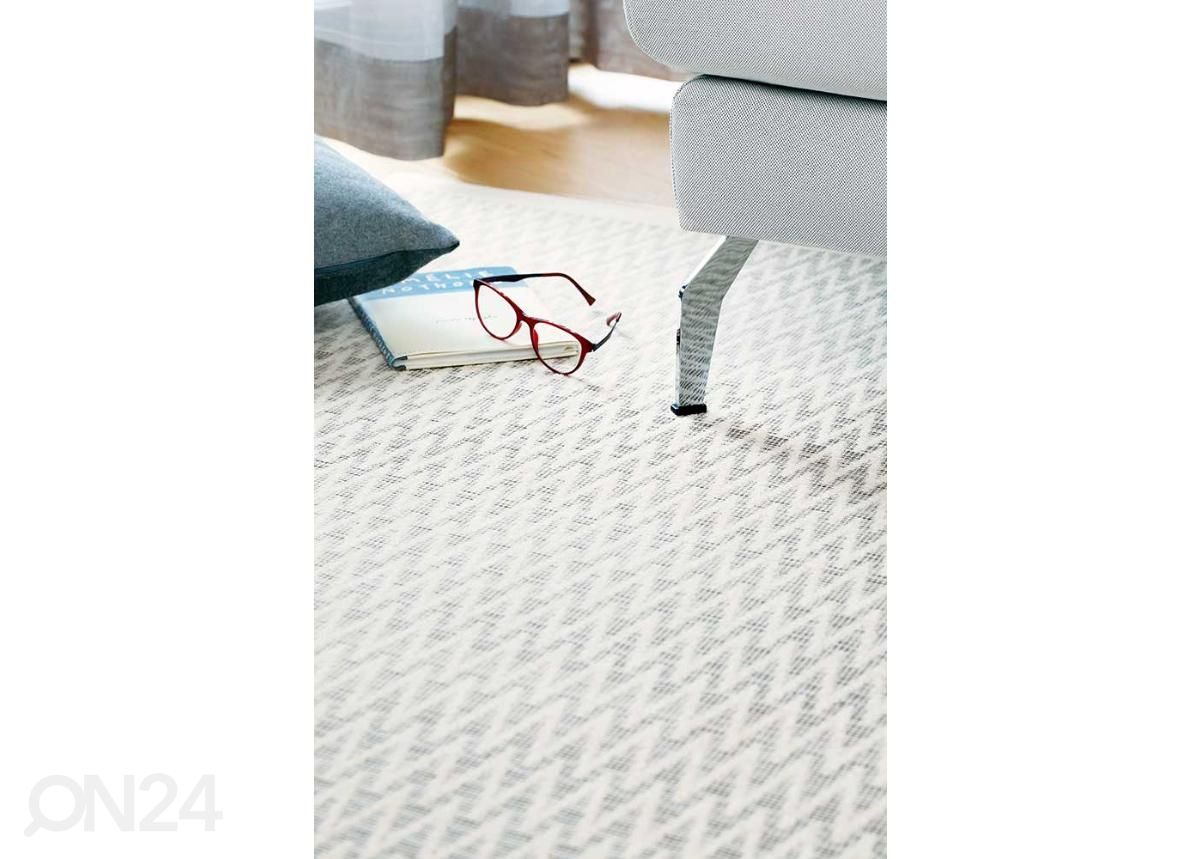 NARMA smartWeave® matto Kiska white 140x200 cm kuvasuurennos