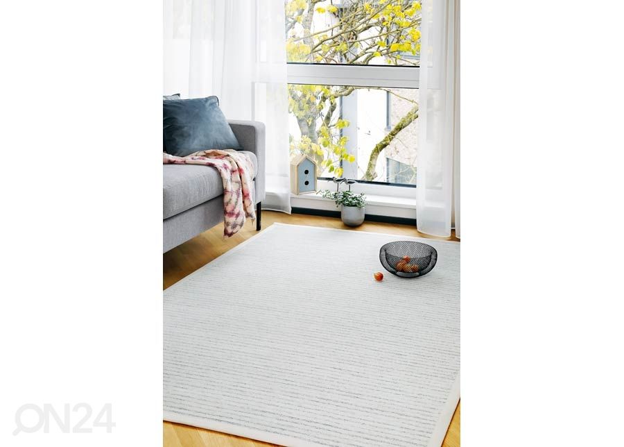 Narma smartWeave® matto Kuma valkoinen 160x230 cm kuvasuurennos