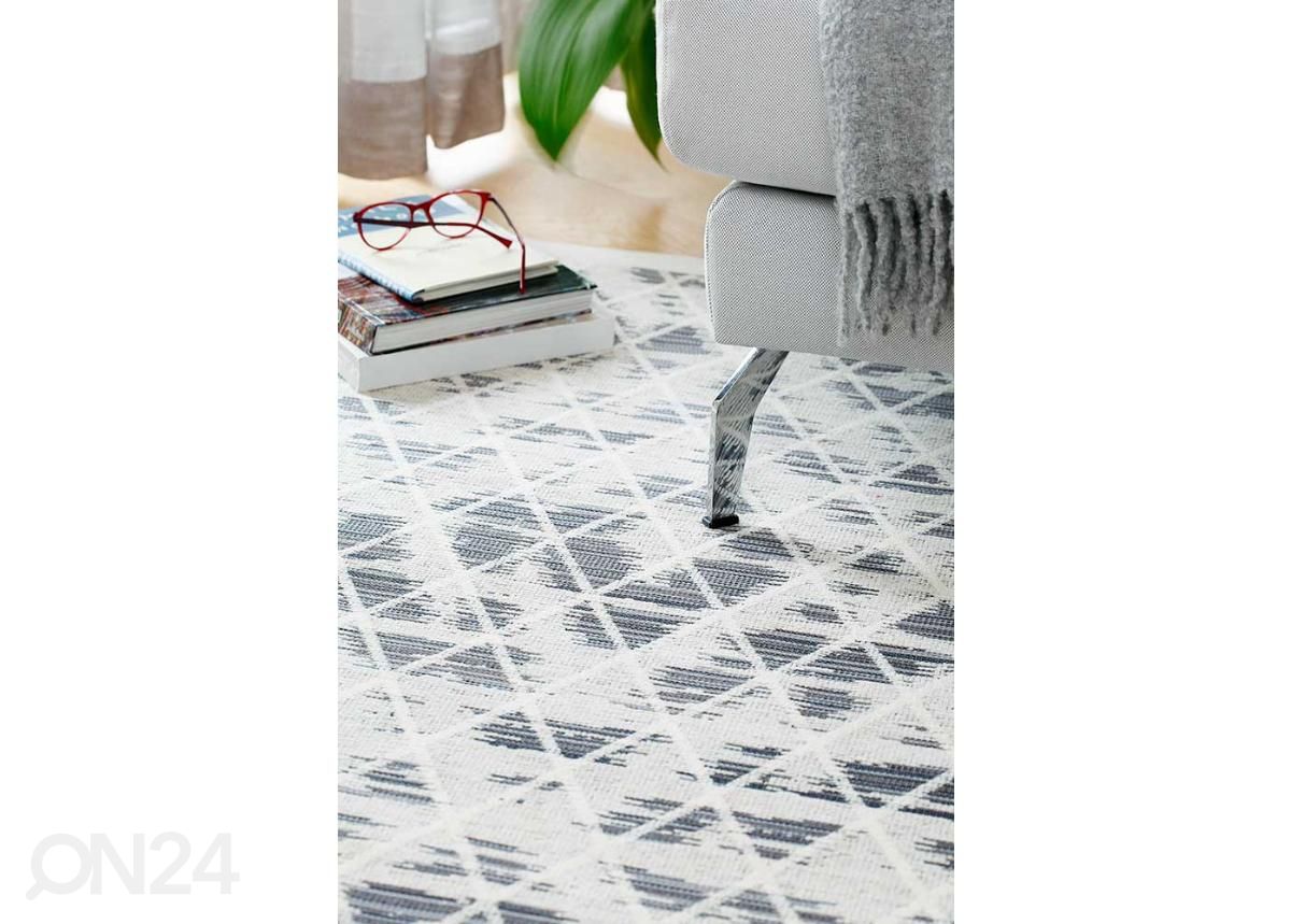 NARMA smartWeave® matto Kuma white 70x140 cm kuvasuurennos