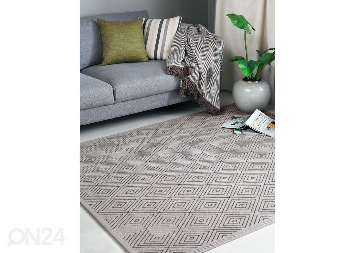 NARMA smartWeave® matto Kuninga beige 100x200 cm kuvasuurennos