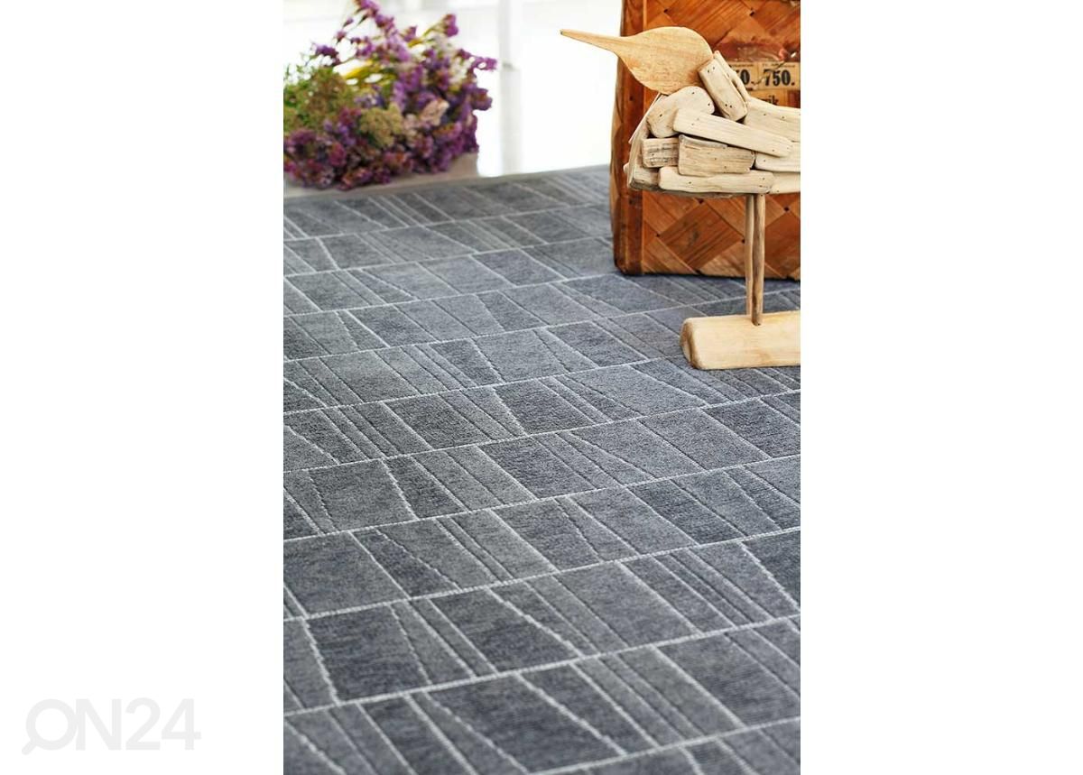 NARMA smartWeave® matto Kursi grey 70x140 cm kuvasuurennos