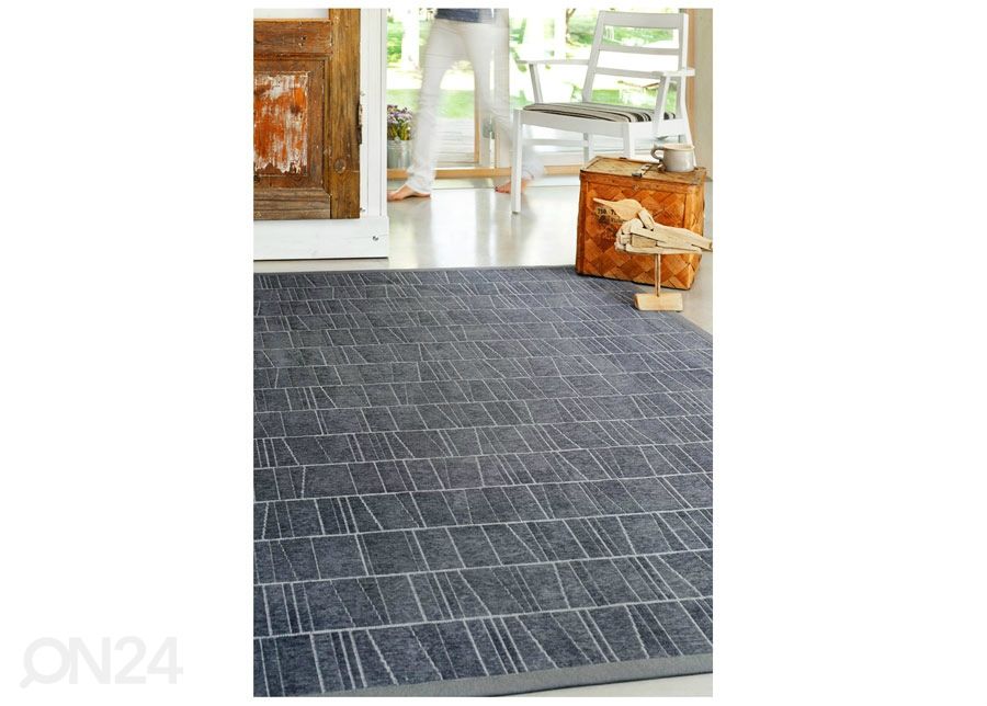 NARMA smartWeave® matto Kursi grey 70x140 cm kuvasuurennos