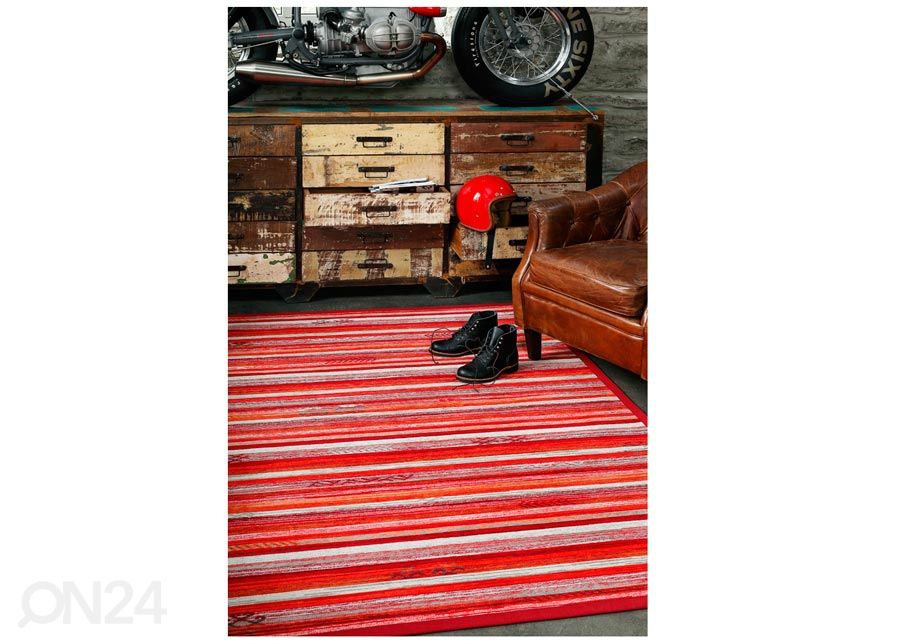 NARMA smartWeave® matto Liiva red 100x160 cm kuvasuurennos