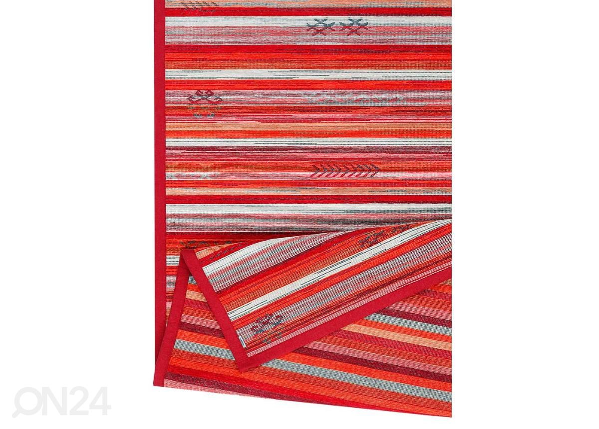 NARMA smartWeave® matto Liiva red 70x140 cm kuvasuurennos