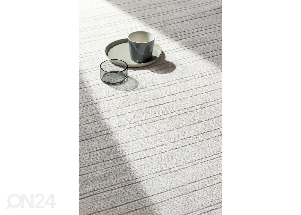 NARMA smartWeave® matto Loona white 140x200 cm kuvasuurennos