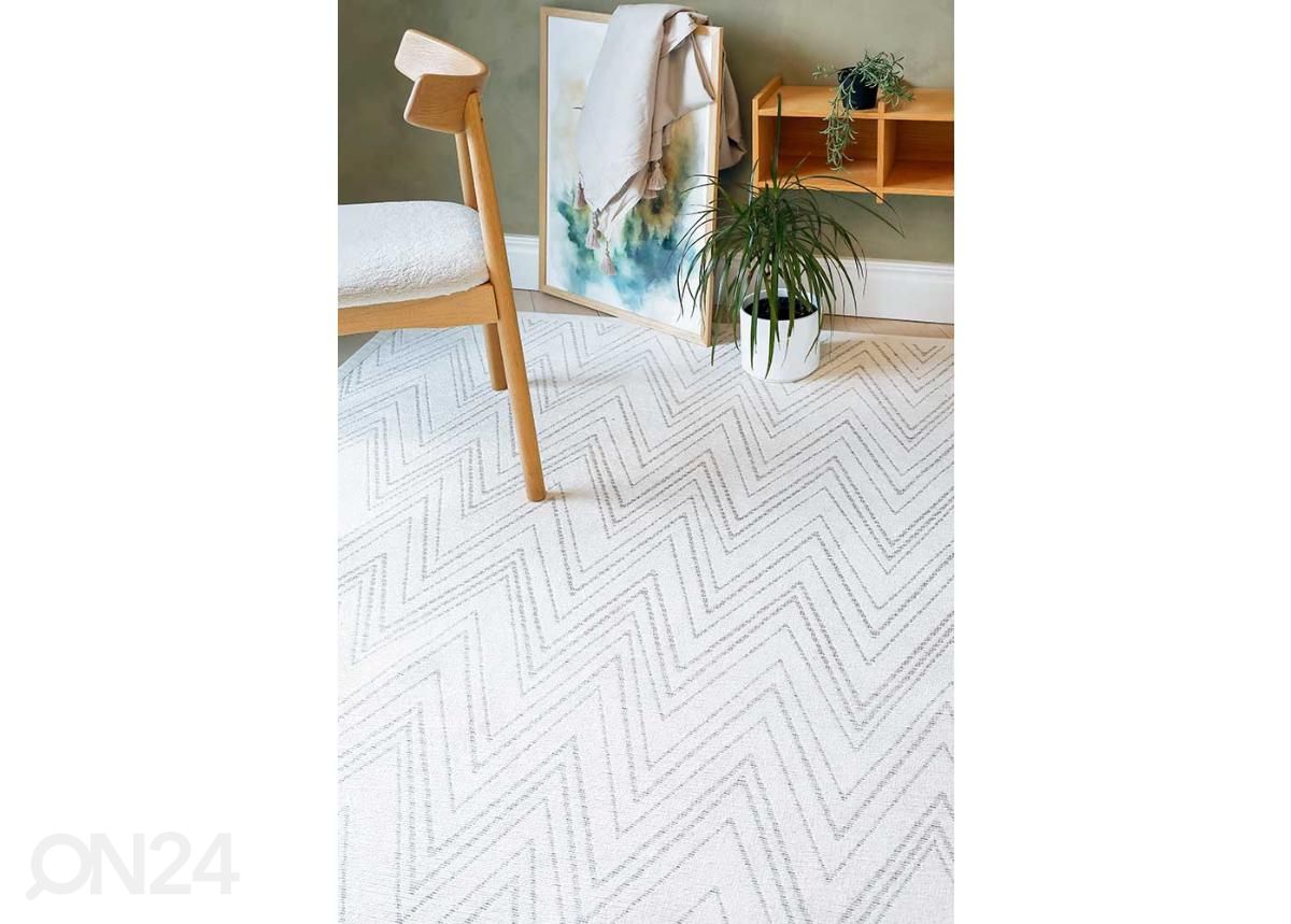 NARMA smartWeave® matto Maasi white 140x200 cm kuvasuurennos