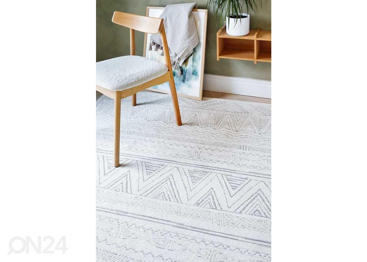 NARMA smartWeave® matto Maasi white 140x200 cm kuvasuurennos