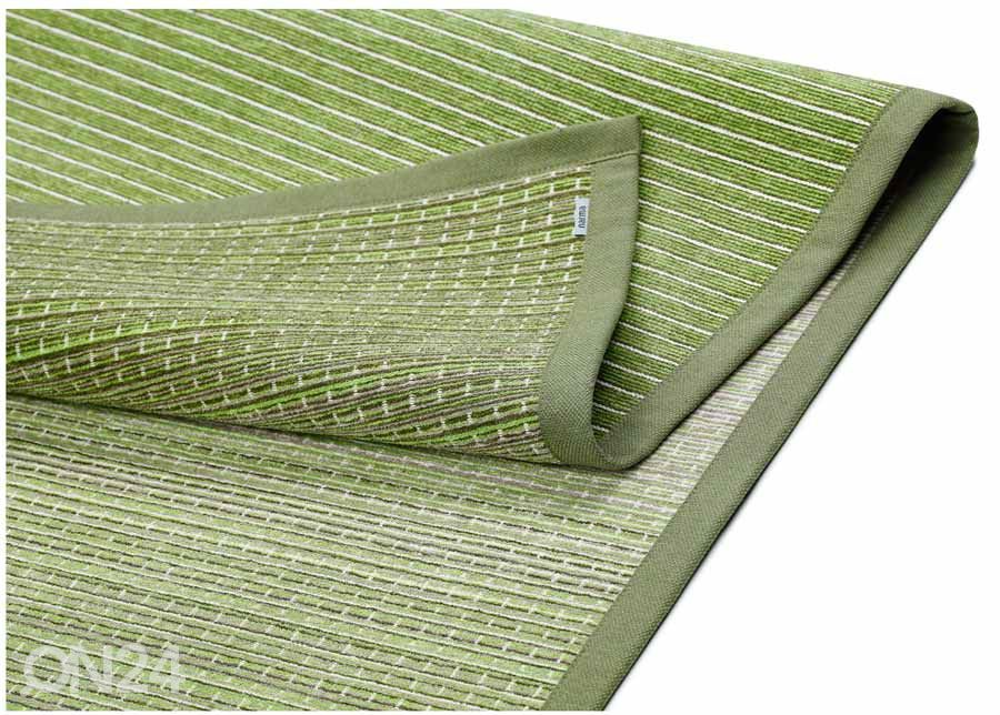 Narma smartWeave® matto Moka olive 100x160 cm kuvasuurennos