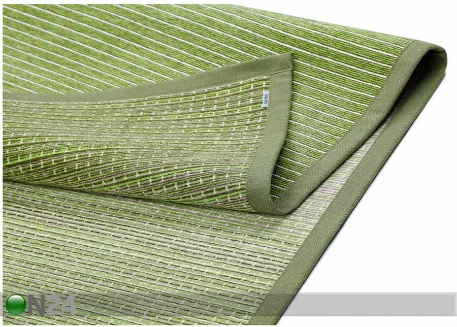 Narma smartWeave® matto Moka olive 80x250 cm kuvasuurennos