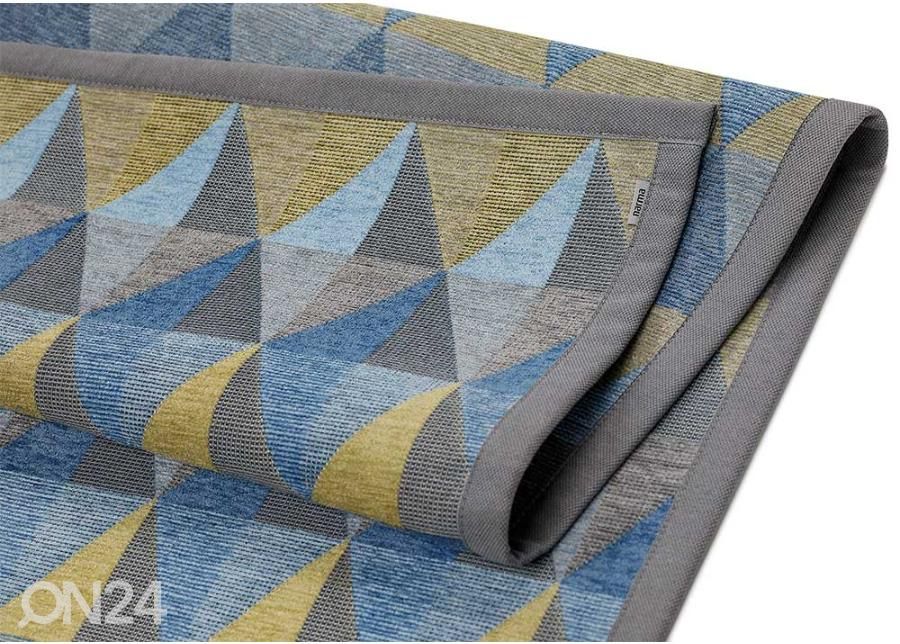 NARMA smartWeave® matto Norra grey-blue 140x200 cm kuvasuurennos