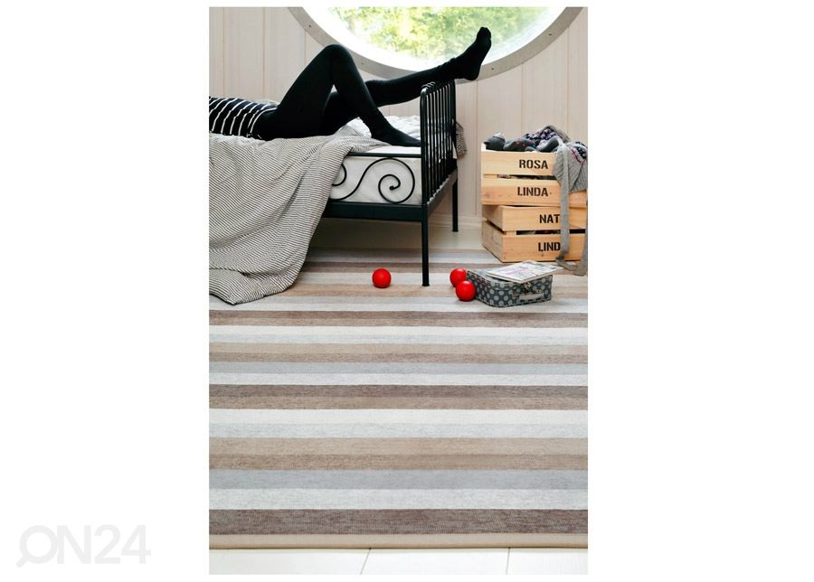 Narma smartWeave® matto Pallika beige 100x160 cm kuvasuurennos