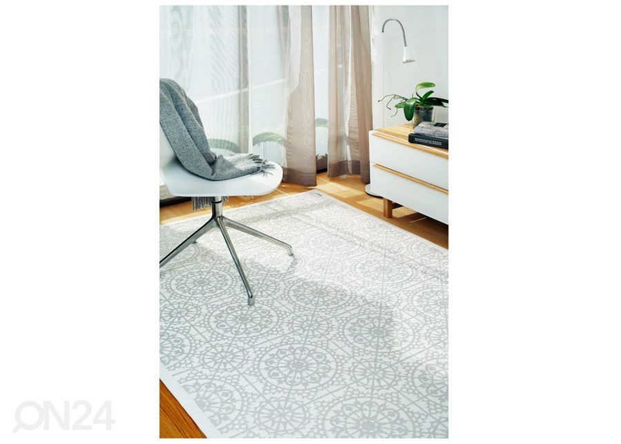 NARMA smartWeave® matto Raadi white 70x140 cm kuvasuurennos