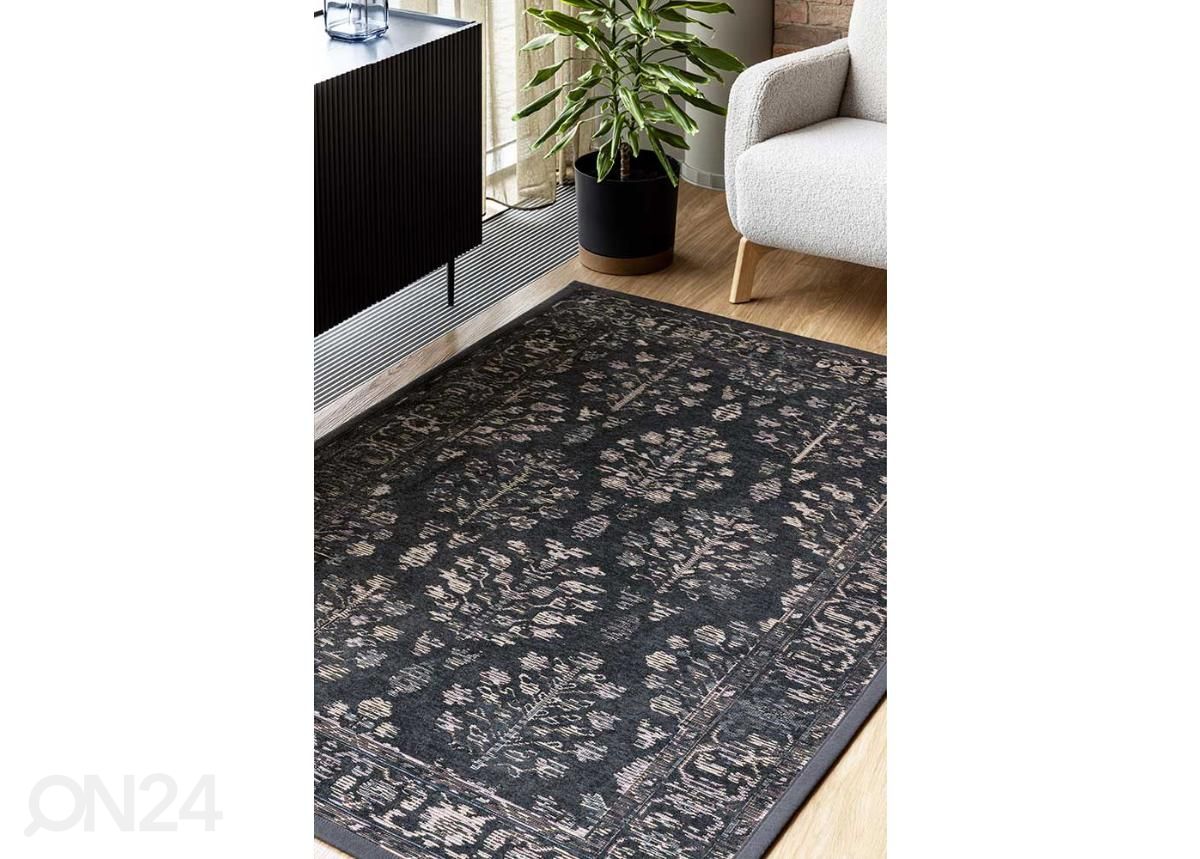 NARMA smartWeave® matto Reigi carbon multi 140x200 cm kuvasuurennos