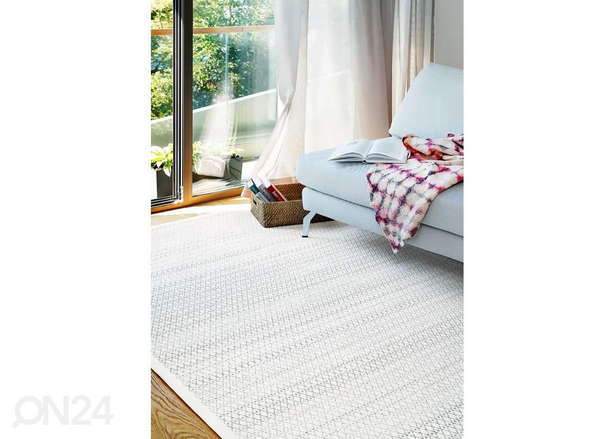 NARMA smartWeave® matto Tsirgu white 200x300 cm kuvasuurennos