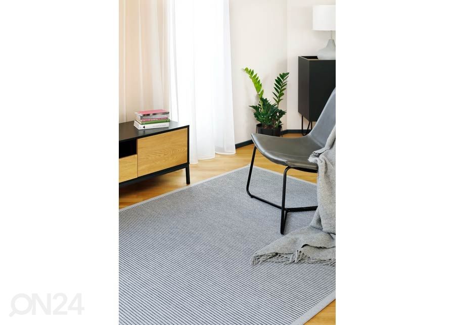 Narma smartWeave® matto Vivva hopea 100x160 cm kuvasuurennos