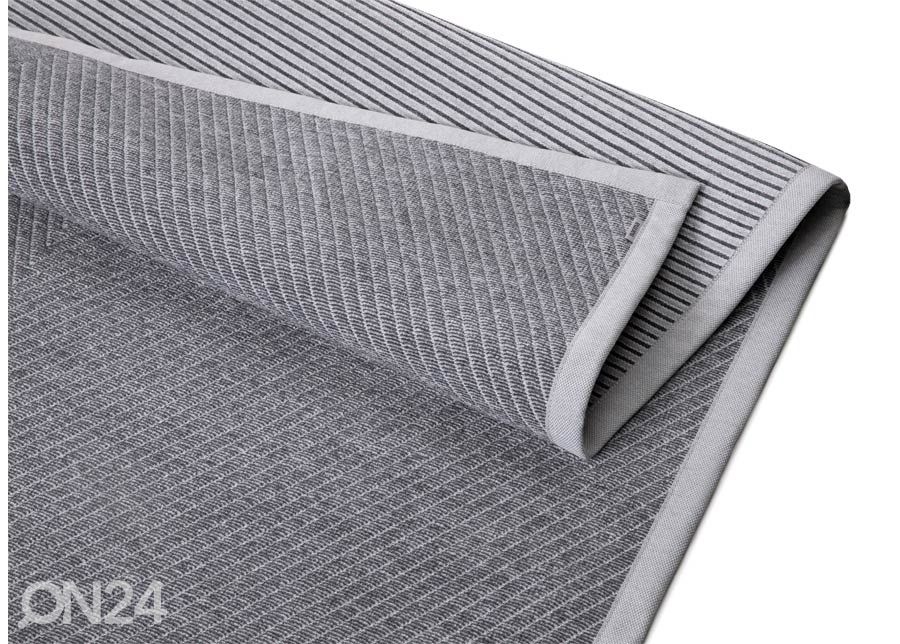 Narma smartWeave® matto Vivva hopea 80x250 cm kuvasuurennos