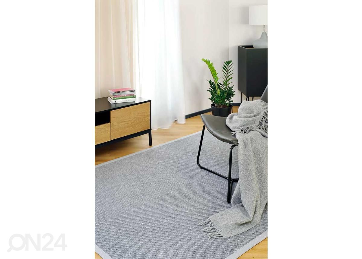 Narma smartWeave® matto VIVVA silver 70x140 cm kuvasuurennos