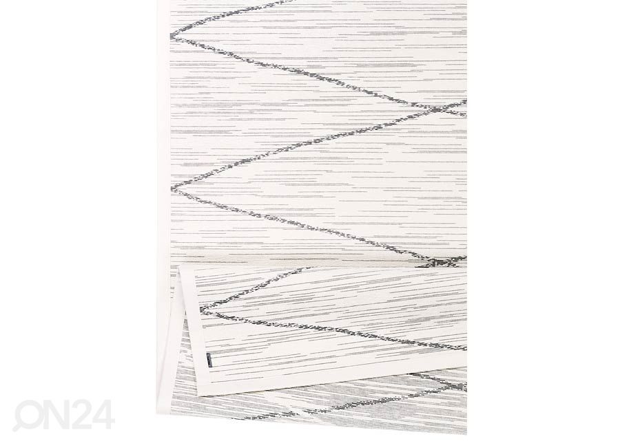 Narma smartWeave® TWIN matto Kauri white 100x160 cm kuvasuurennos