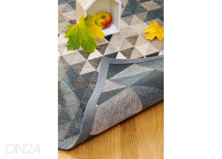 Narma smartWeave® TWIN matto Kiva harmaa 100x160 cm kuvasuurennos