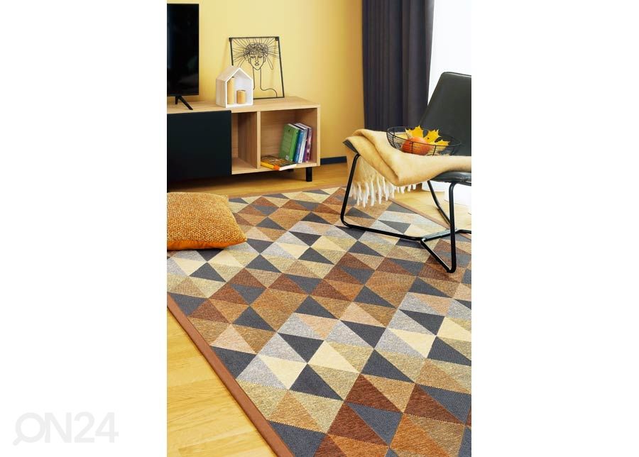 Narma smartWeave® TWIN matto Kiva toffee 100x160 cm kuvasuurennos