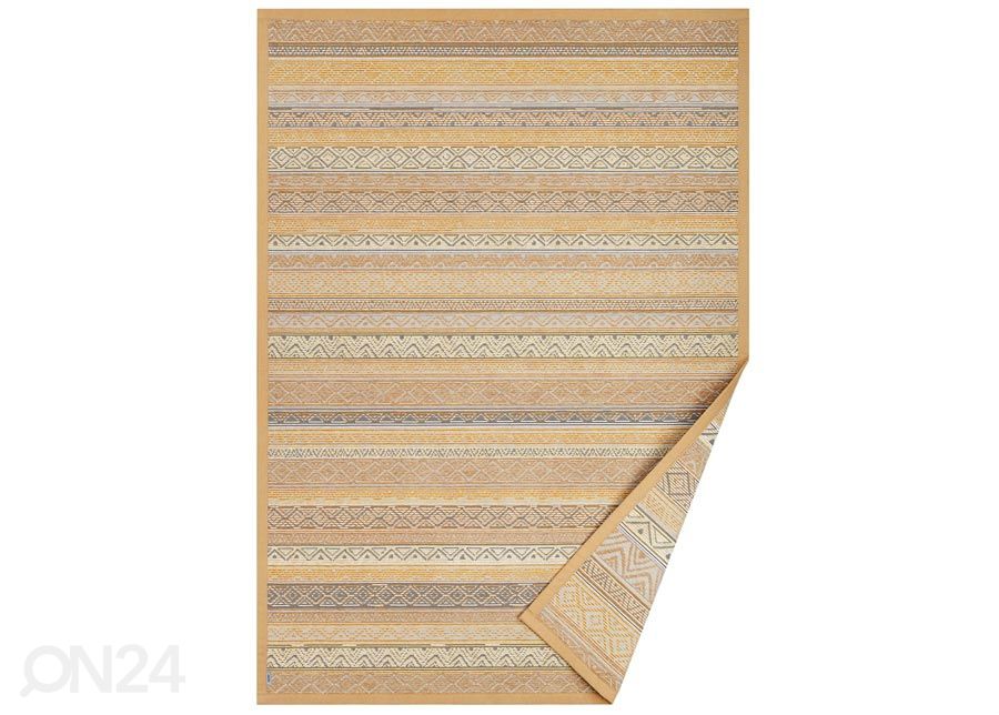 Narma smartWeave® TWIN matto Ridala gold 100x160 cm kuvasuurennos