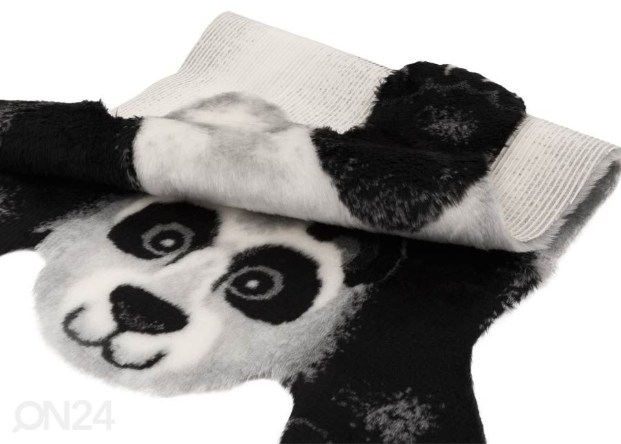 Narma Vegan Fur plyysimatto KIDS BUDDY Panda kuvasuurennos