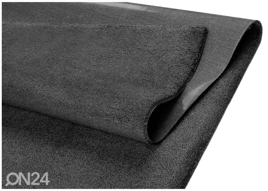 Narma velour matto Eden carbon 67x133 cm kuvasuurennos