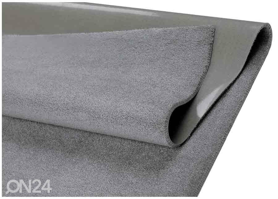 Narma velour matto Eden grey 67x133 cm kuvasuurennos