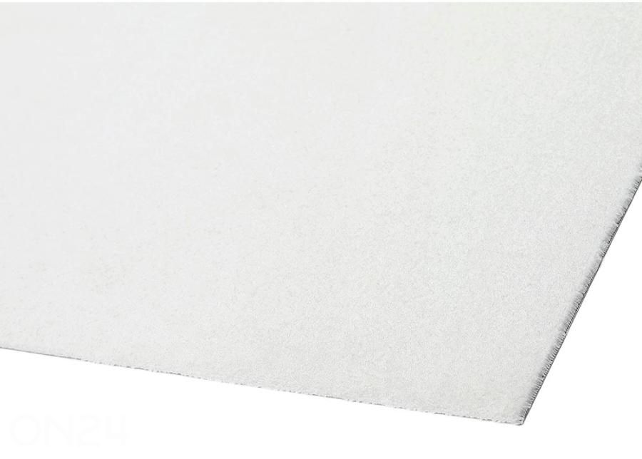 Narma velour matto Eden white 80x160 cm kuvasuurennos