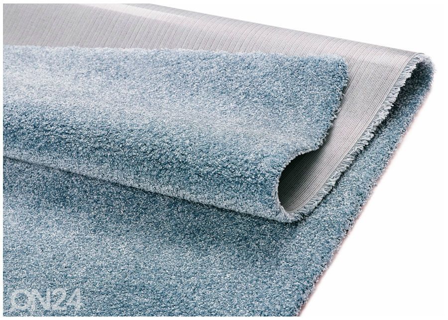 Narma velour matto Noble blue 67x133 cm kuvasuurennos