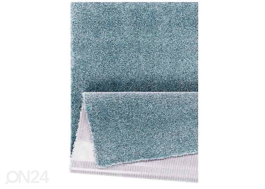 Narma velour matto Noble blue 67x133 cm kuvasuurennos