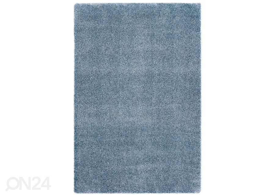 Narma velour matto Noble blue 67x133 cm kuvasuurennos