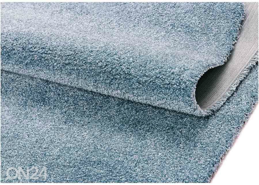 Narma velour matto Noble™ blue pyöreä Ø 133 cm kuvasuurennos