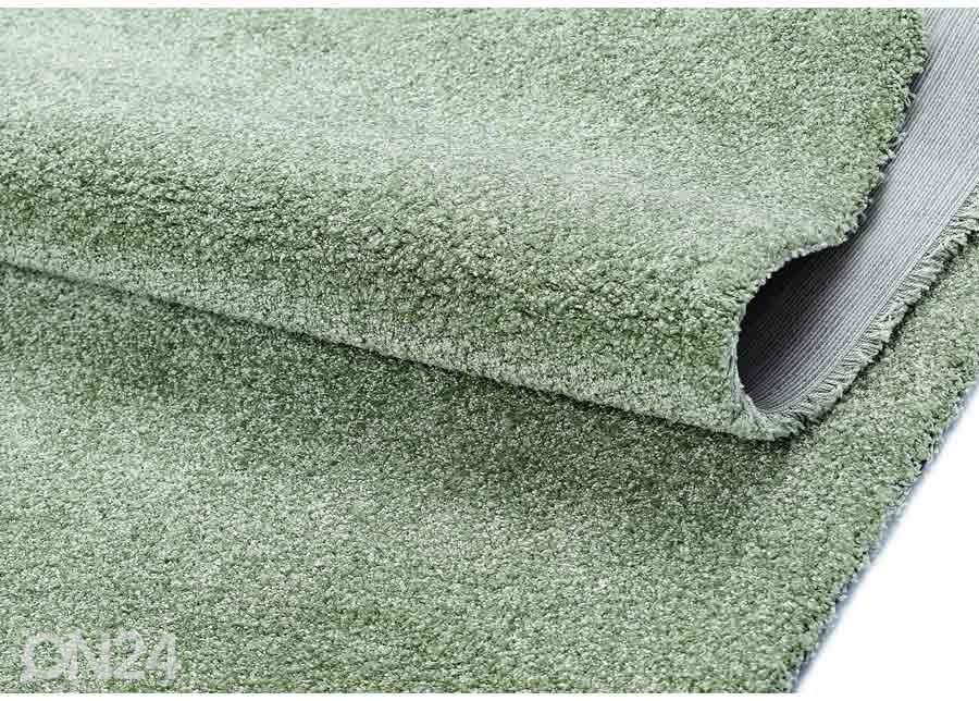 Narma velour matto Noble™ green pyöreä Ø 133 cm kuvasuurennos