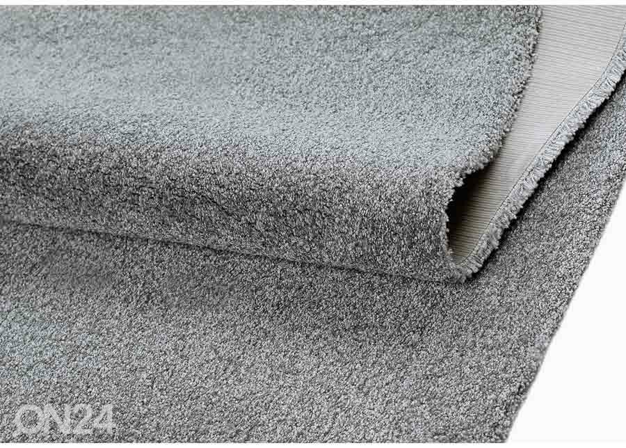 Narma velour matto Noble™ grey pyöreä Ø 133 cm kuvasuurennos