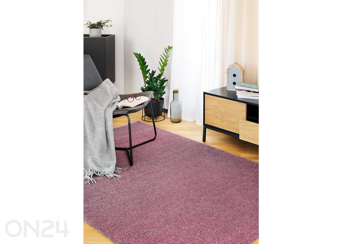 Narma velour matto Noble™ lilac 67x133 cm kuvasuurennos