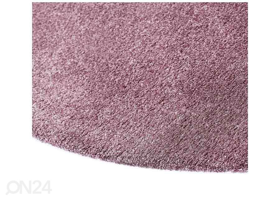 Narma velour matto Noble™ lilac pyöreä Ø 133 cm kuvasuurennos