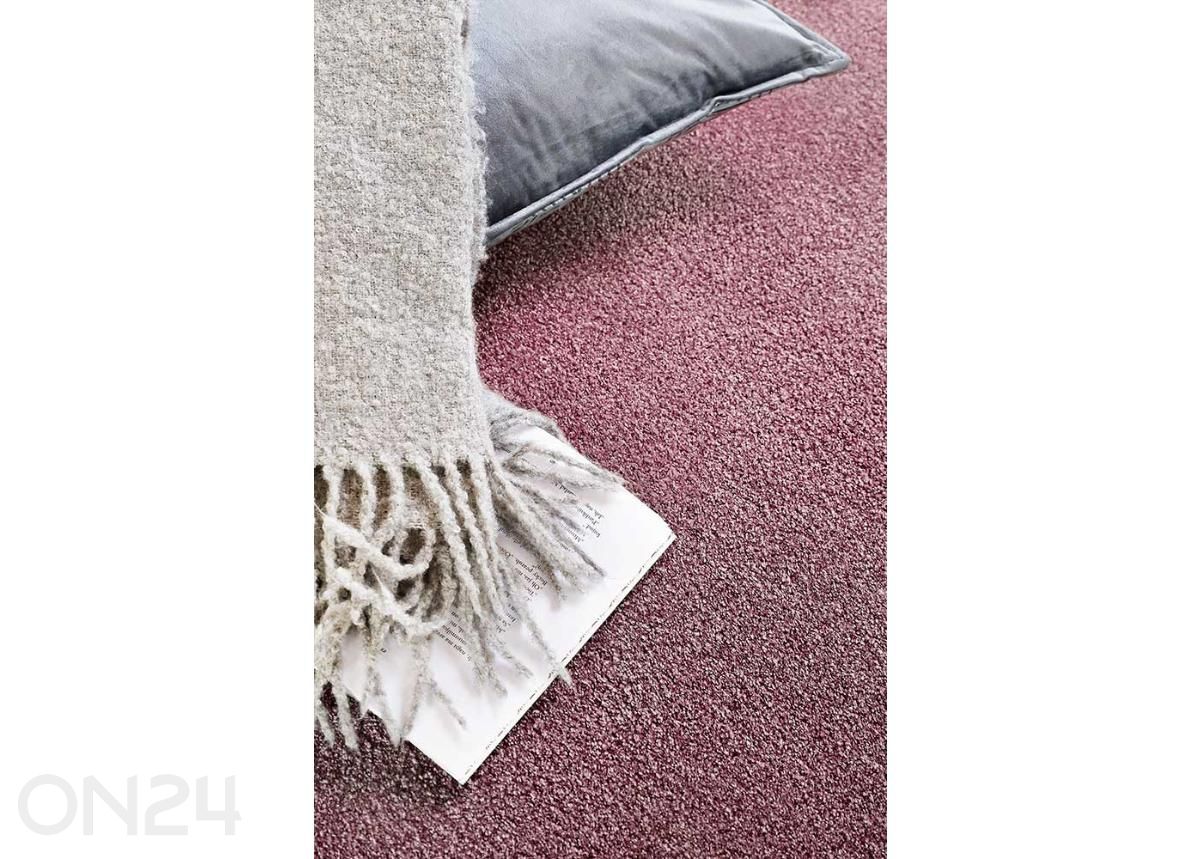 Narma velour matto Noble™ lilac pyöreä Ø 133 cm kuvasuurennos