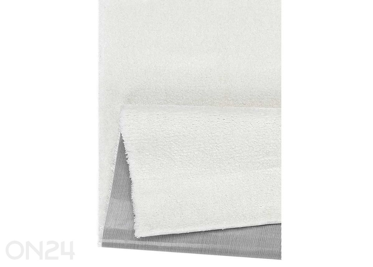 Narma velour matto Noble™ white 67x133 cm kuvasuurennos